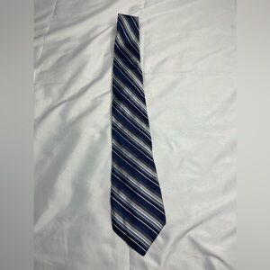 Calvin Klein Blue Stripes Neck Tie